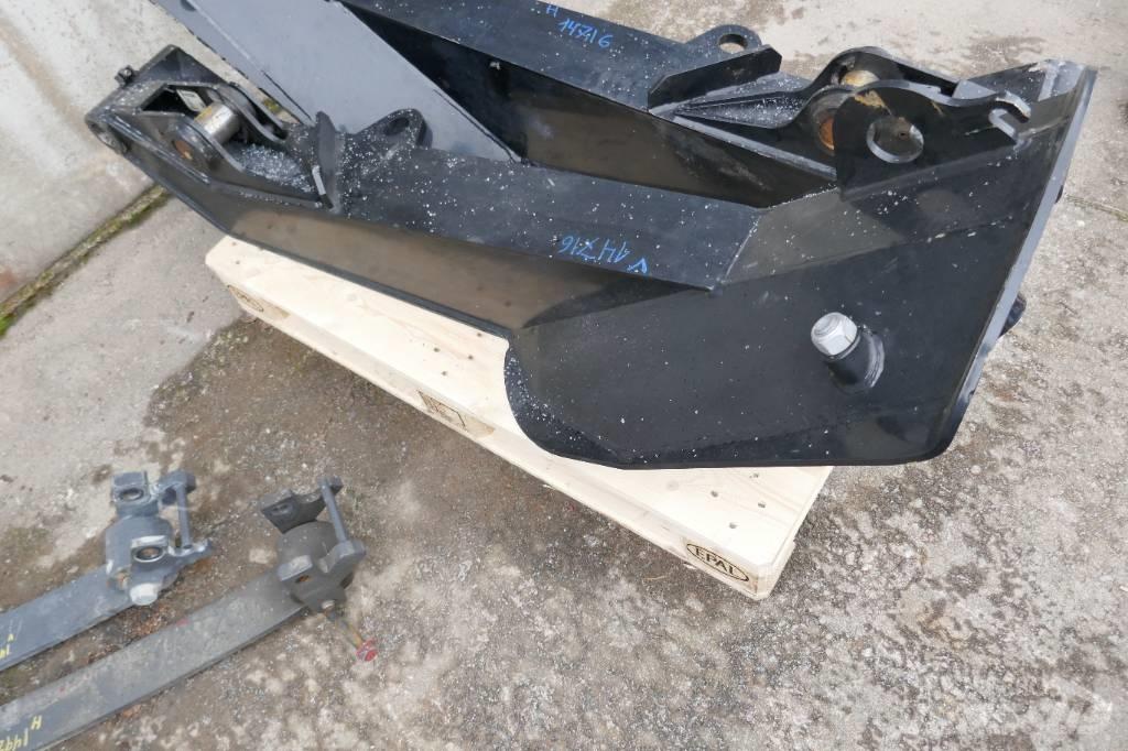 Stödben Huddig 1260E Šasija i vešenje