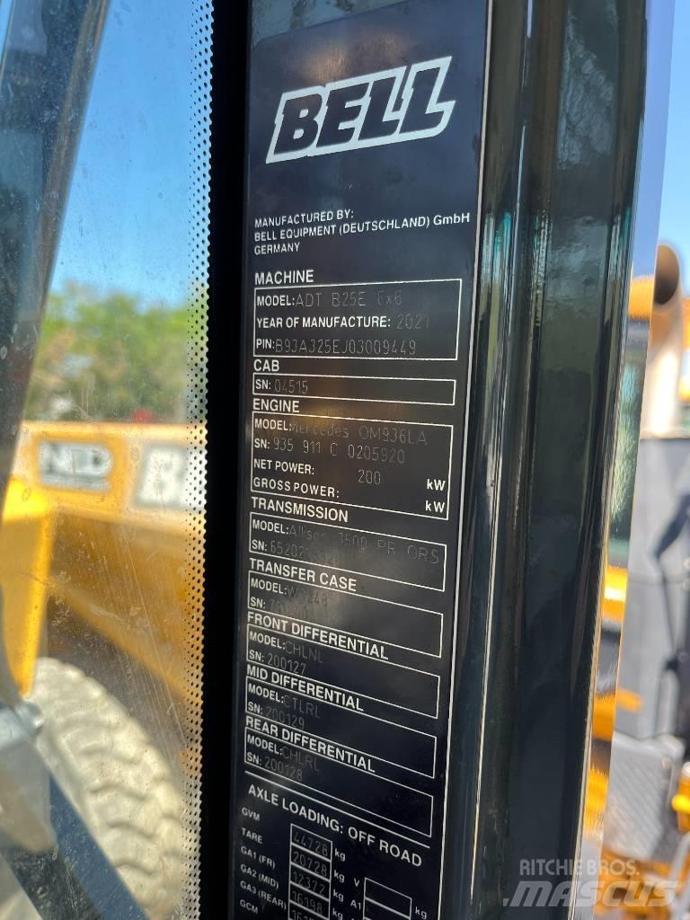Bell B25E Zglobni damperi