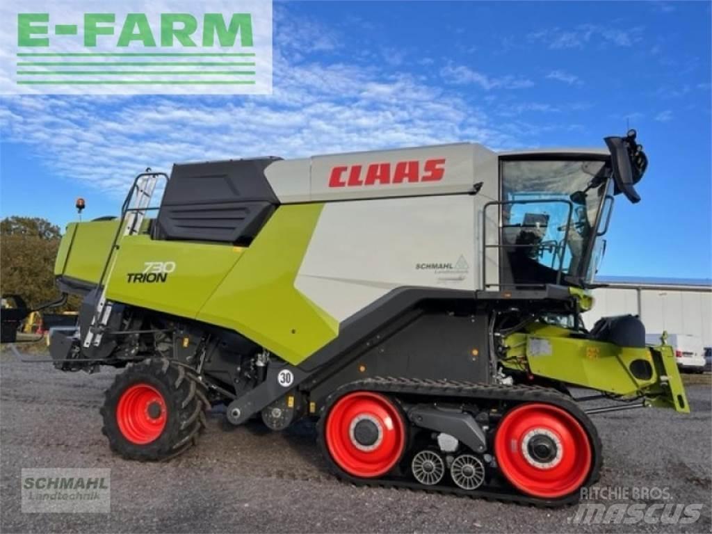 CLAAS trion 730tt Kombajni