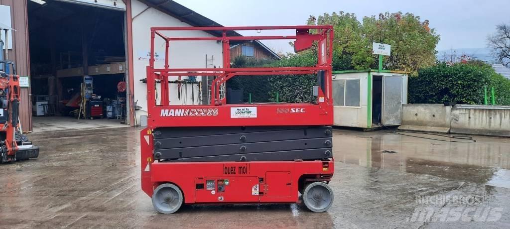 Manitou 100 SEC Makazaste platforme