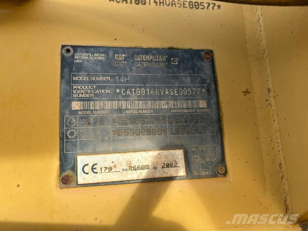CAT 14 H VHP Grejderi