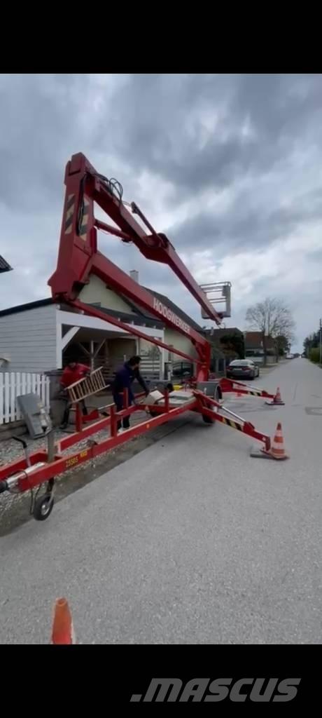 Sky High 1800 Vučne prikolice se podiznom košarom