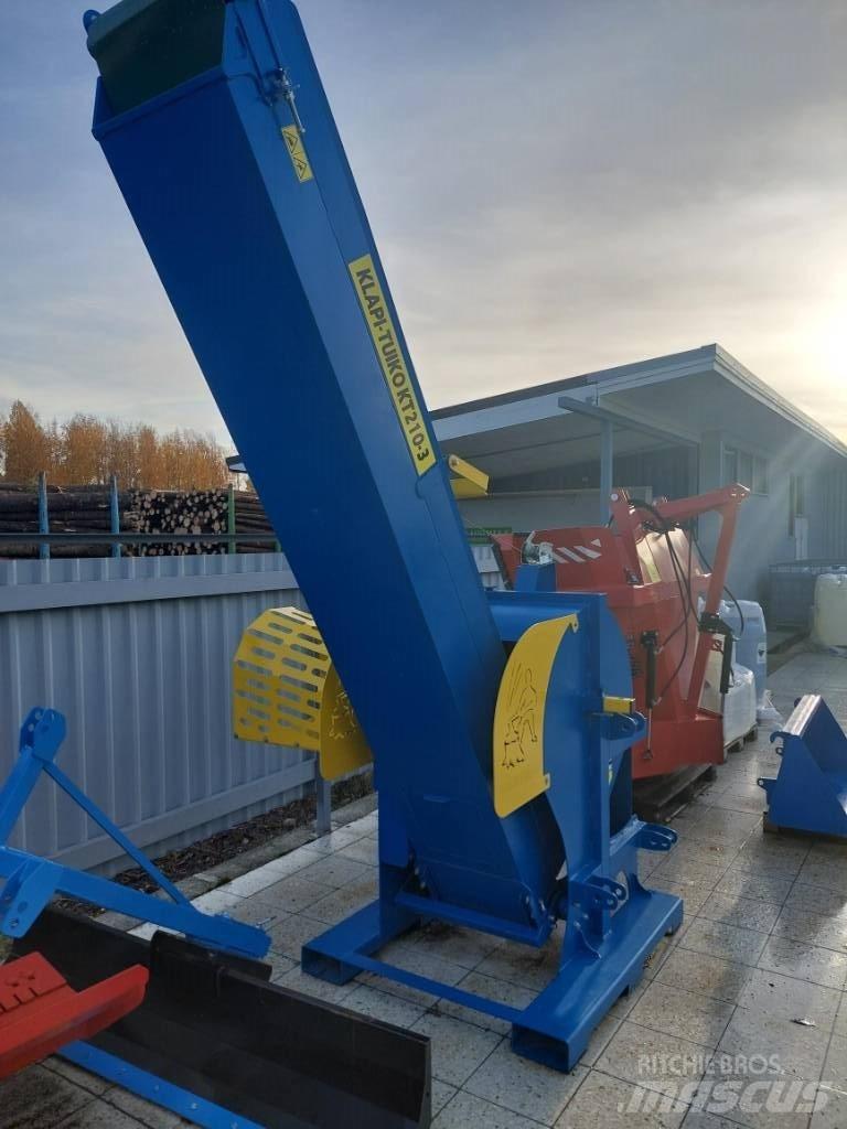 Klapituiko KT 210-3 Cepači za drva, drobilice za drvo i strugači