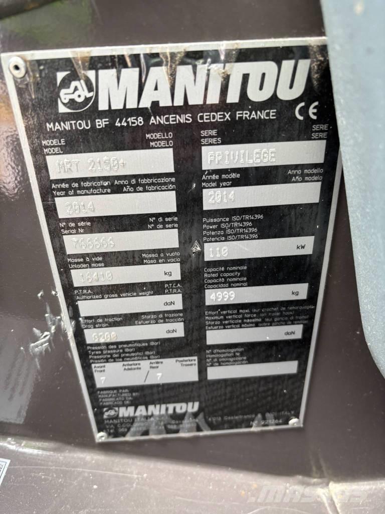 Manitou MRT 2140+ Teleskopski viljuškari
