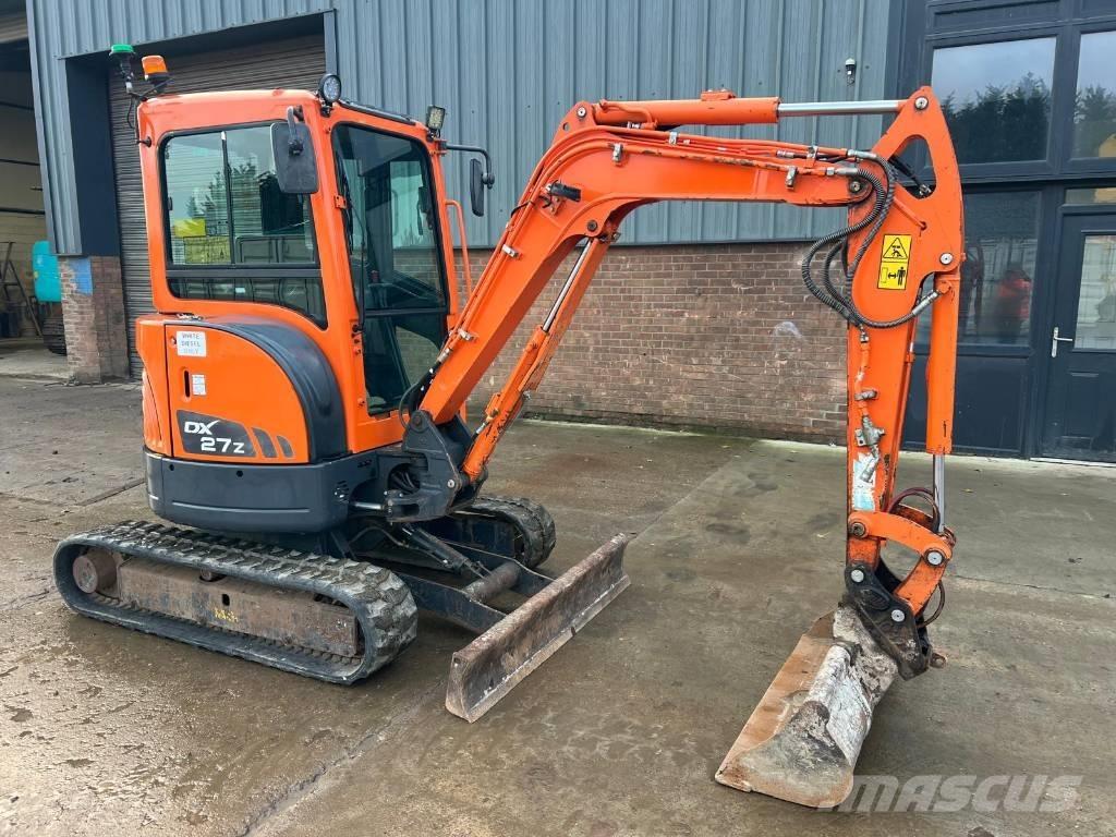 Doosan DX 27 Z Mini bageri < 7t