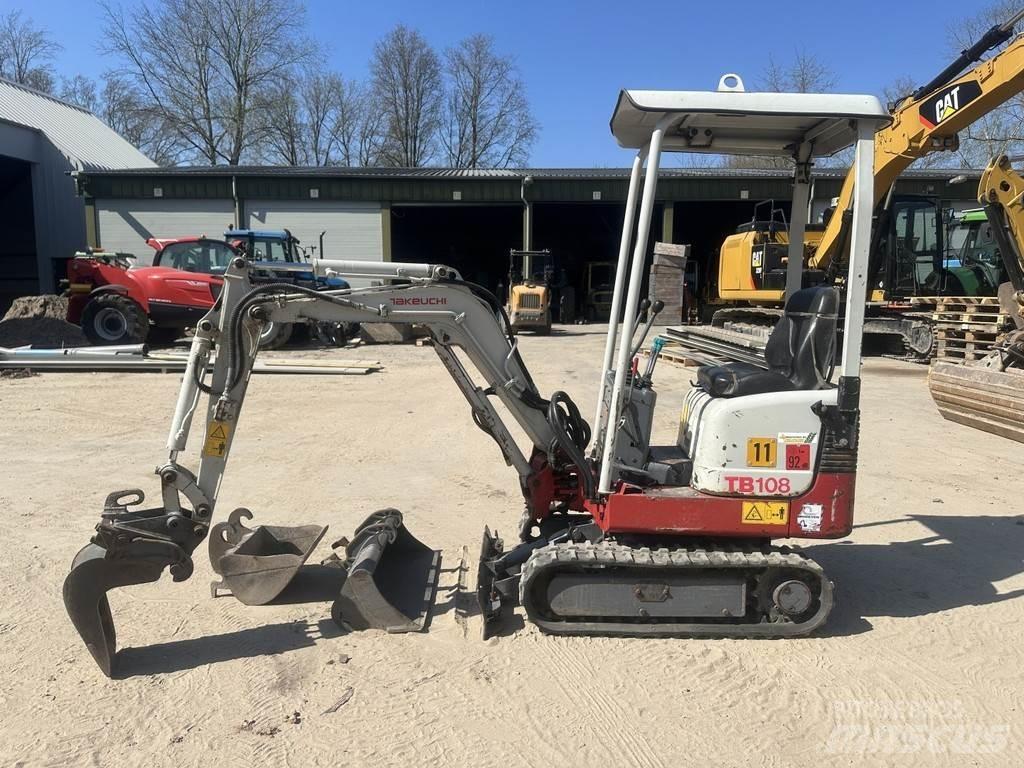 Takeuchi TB108 Mini bageri < 7t