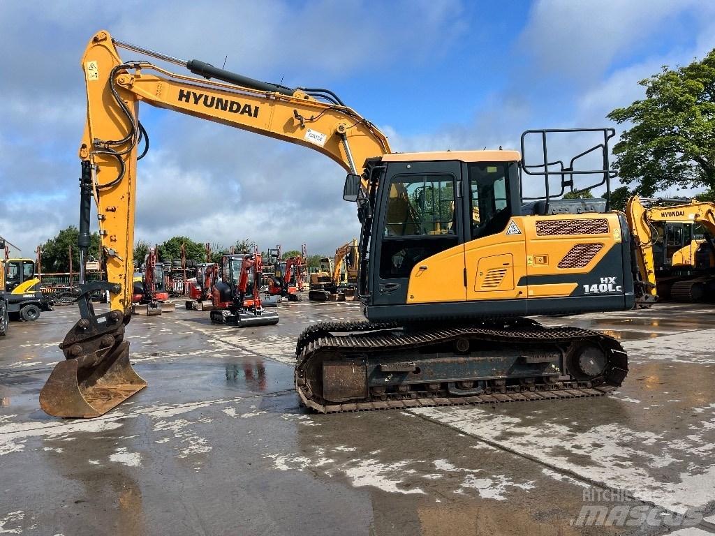 Hyundai HX140LC Bageri guseničari