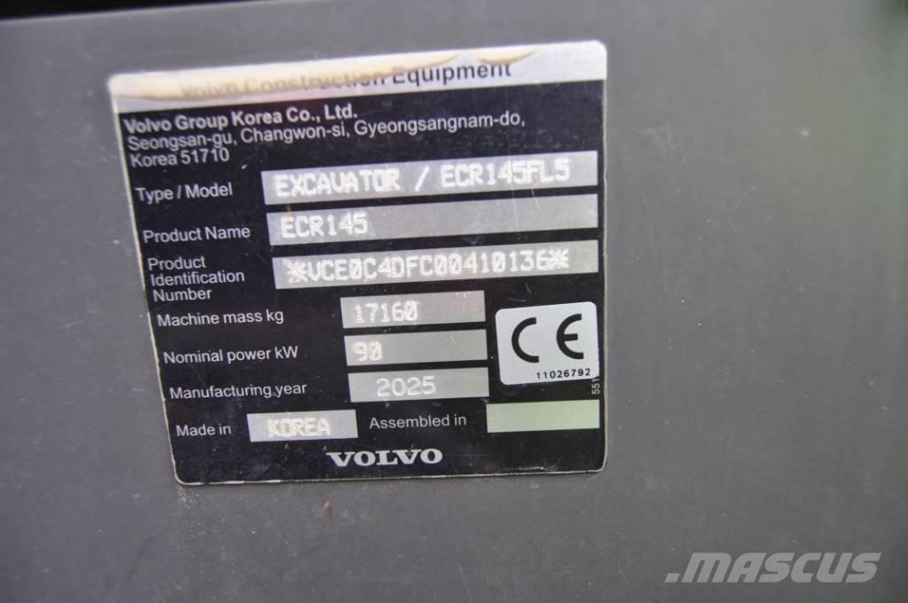 Volvo ECR 145 Bageri guseničari