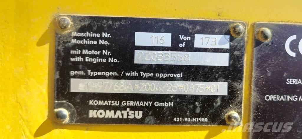 Komatsu PW 180-7EO Bageri točkaši