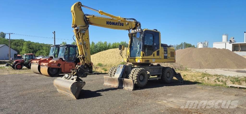 Komatsu PW 180-7EO Bageri točkaši