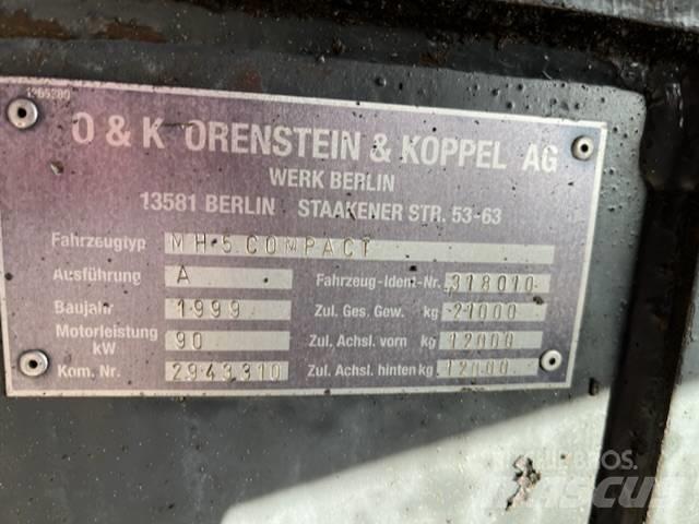 O&K MH 5 Compact Boom i dipper strele