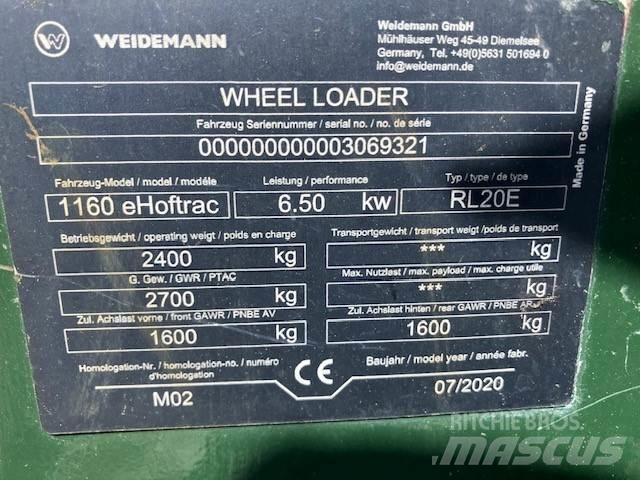 Weidemann 1160e Mini utovarivači