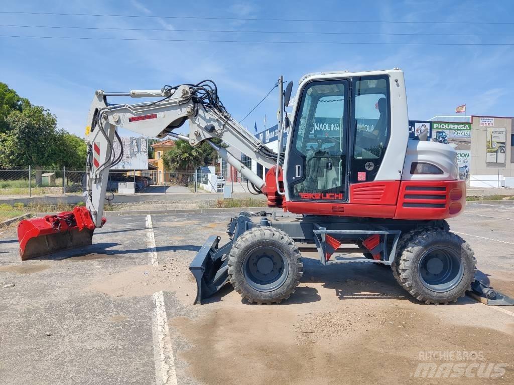 Takeuchi TB 295 W Bageri točkaši