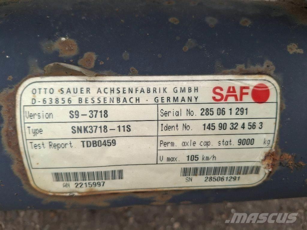 SAF SNK3718-11S Osovine