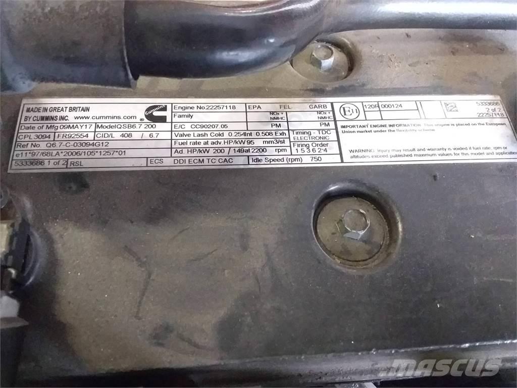 Cummins QSB6.7 Motori