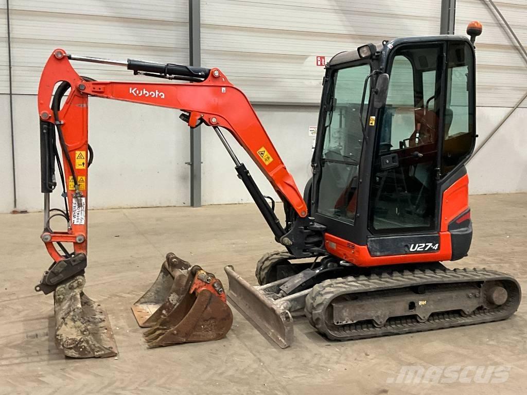 Kubota U 27-4 Mini bageri < 7t