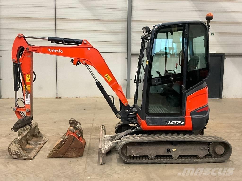 Kubota U 27-4 Mini bageri < 7t