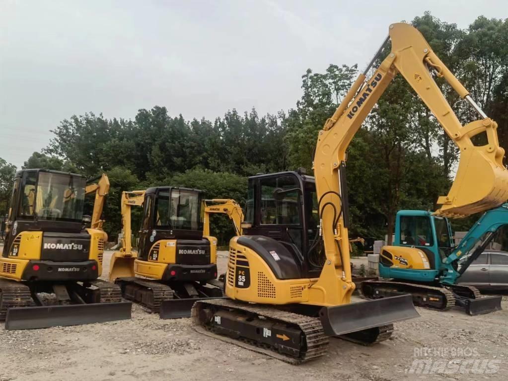 Komatsu PC 55 MR Mini bageri < 7t