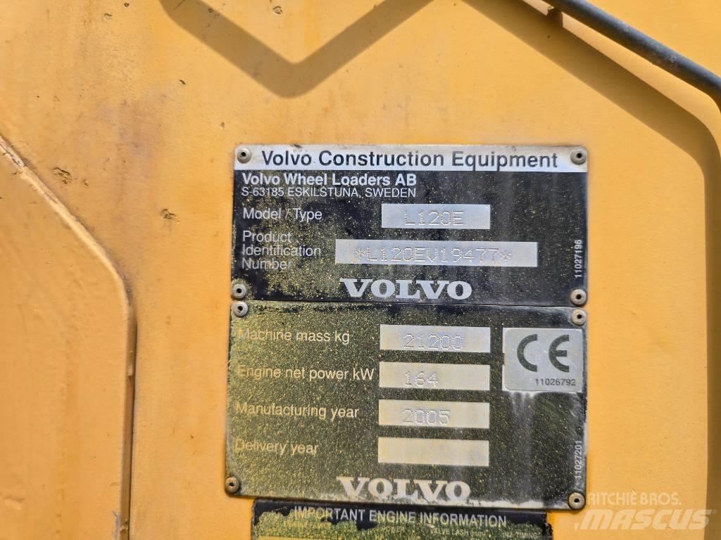 Volvo L 120 E Utovarivači na točkove