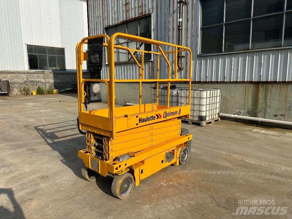 Haulotte OPTIMUM 8 Makazaste platforme