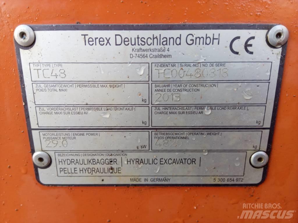 Terex TC 48 Mini bageri < 7t