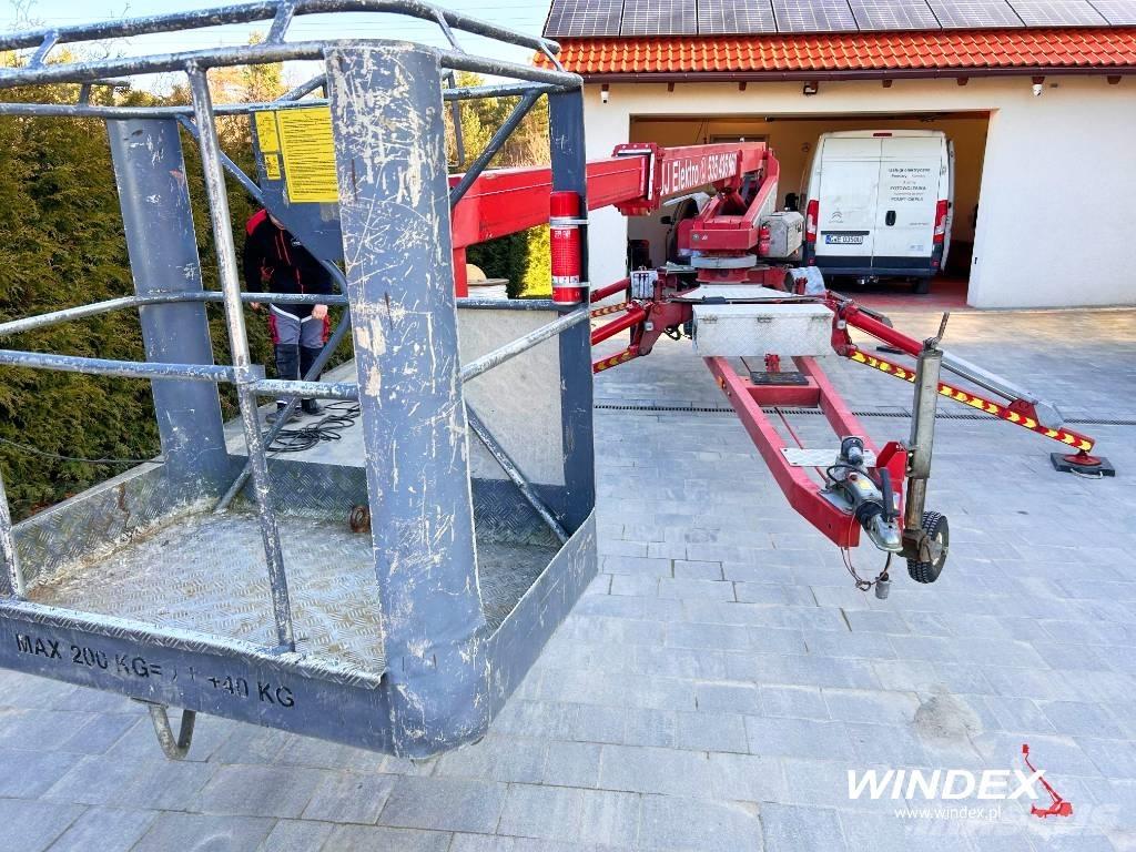 Ommelift 1250 EBZ Vučne prikolice se podiznom košarom