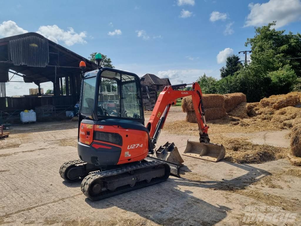 Kubota U 27-4 Mini bageri < 7t