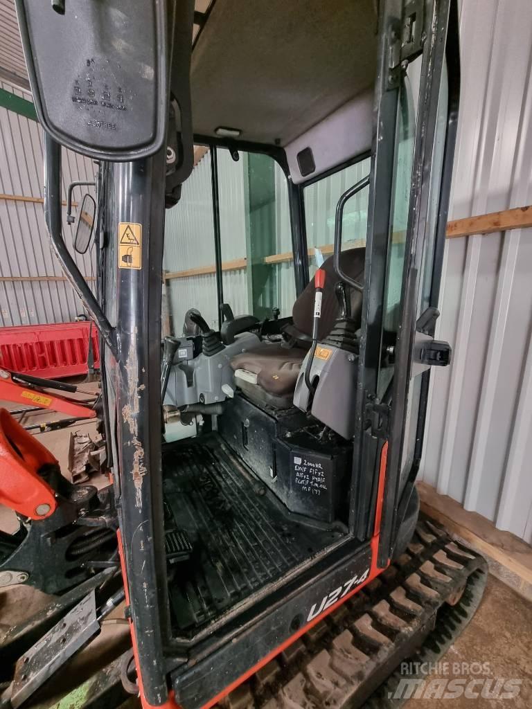 Kubota U 27-4 Mini bageri < 7t