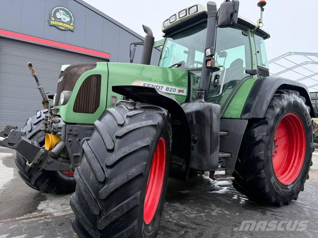 Fendt 820 Vario TMS Traktori