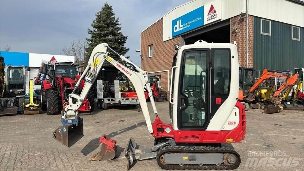 Takeuchi TB216 Mini bageri < 7t