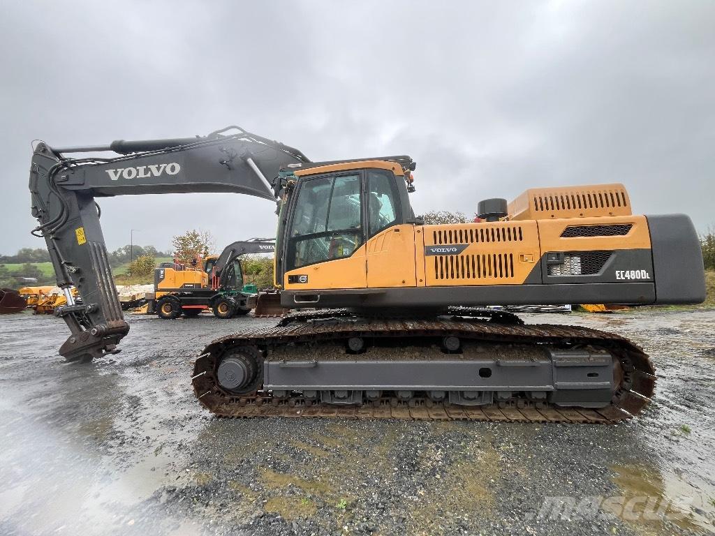 Volvo EC 480 E L Bageri guseničari
