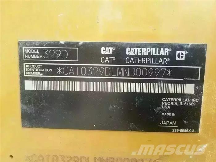 CAT 329 D L Bageri guseničari