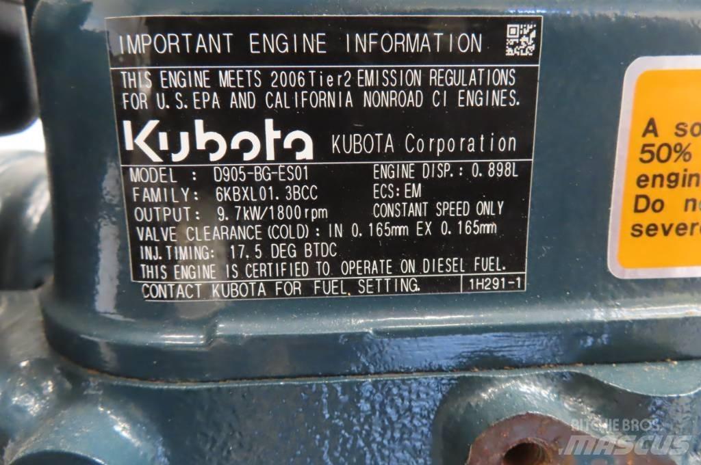 Kubota D905 Motori za građevinarstvo