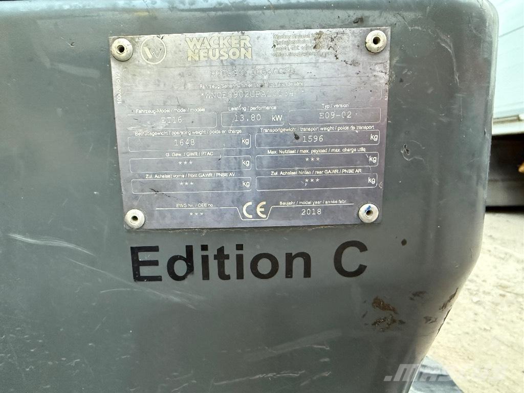 Wacker Neuson ET 16 Mini bageri < 7t