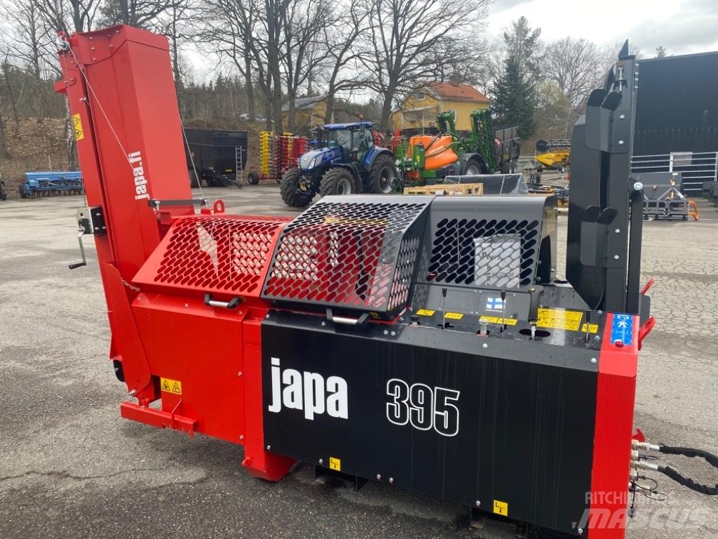 Japa 395 Cepači za drva, drobilice za drvo i strugači