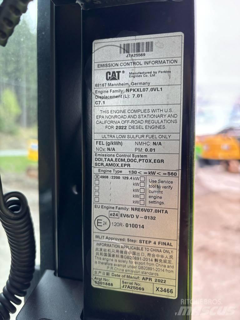 CAT 323 SLR Polovni bageri sa dugom rukom