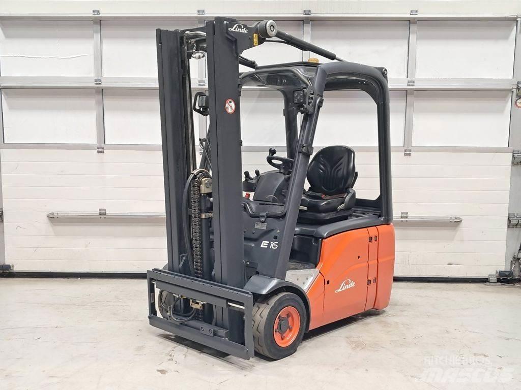 Linde E16C-01 Električni viljuškari