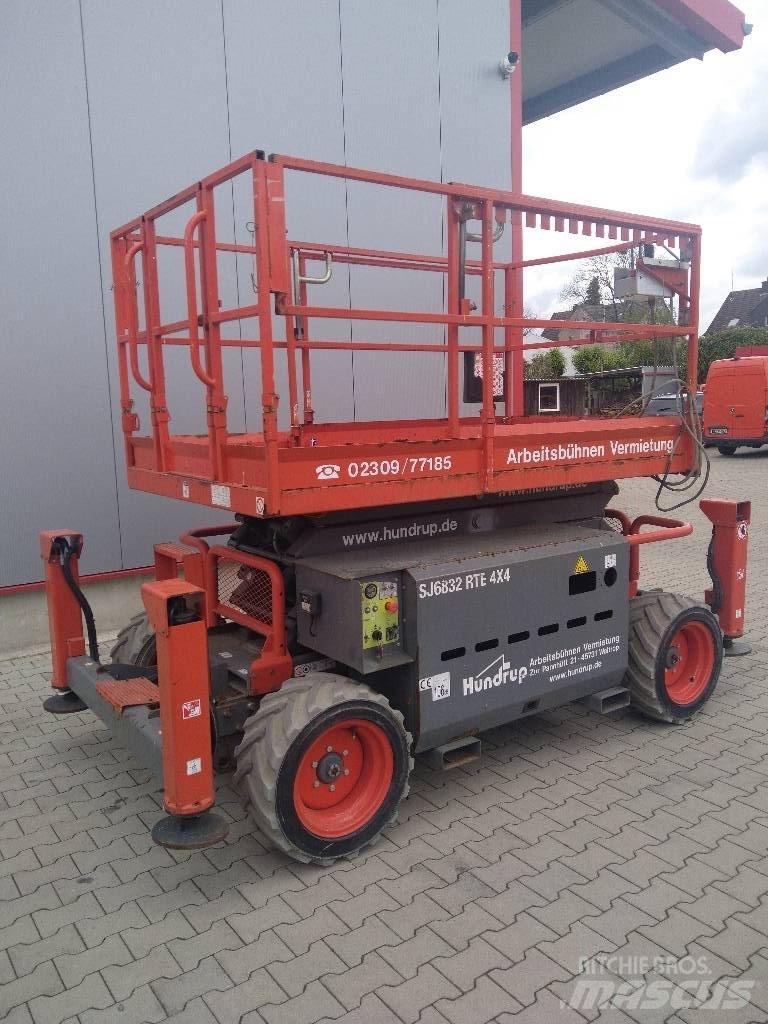 SkyJack SJ 6832 RTE Makazaste platforme