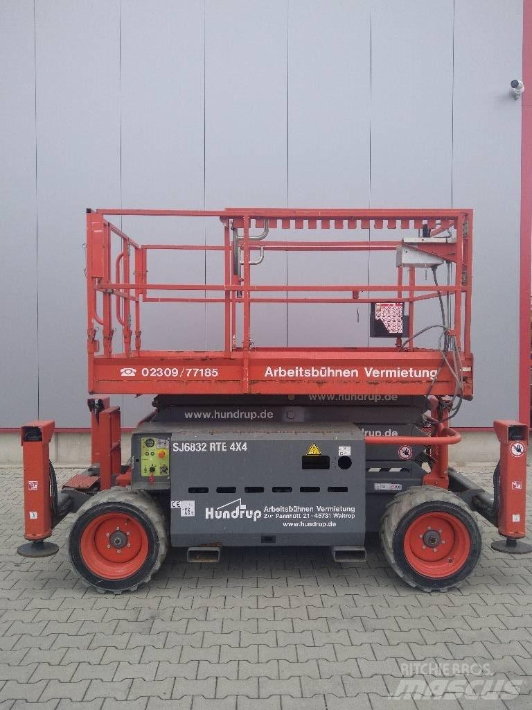 SkyJack SJ 6832 RTE Makazaste platforme