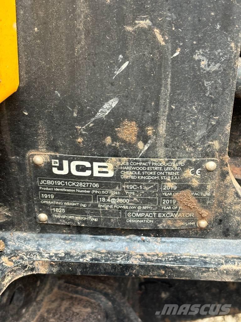 JCB 19 C-1 Mini bageri < 7t