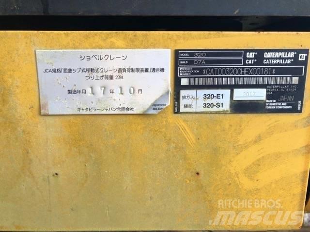 CAT 320-07A Bageri guseničari