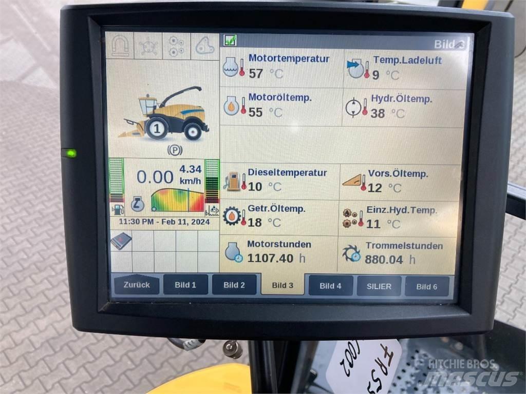 New Holland FR550 Kombajni za stočnu hranu