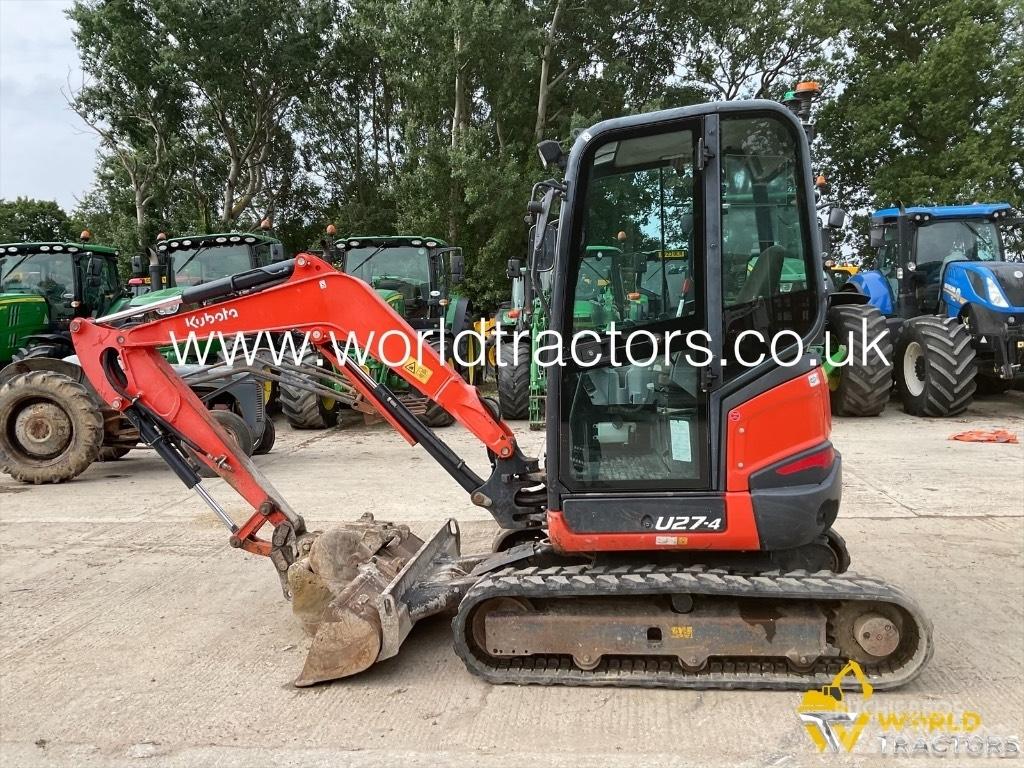 Kubota U 27-4 Mini bageri < 7t