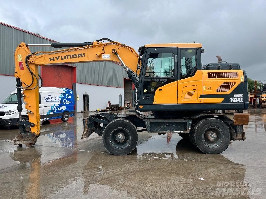 Hyundai HW140 Bageri točkaši