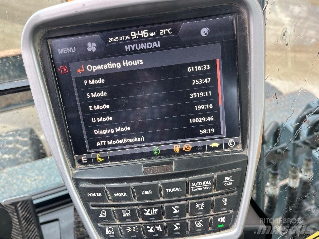 Hyundai HW140 Bageri točkaši