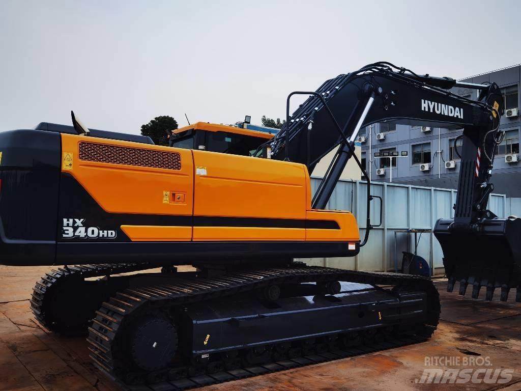 Hyundai HX340 Bageri guseničari