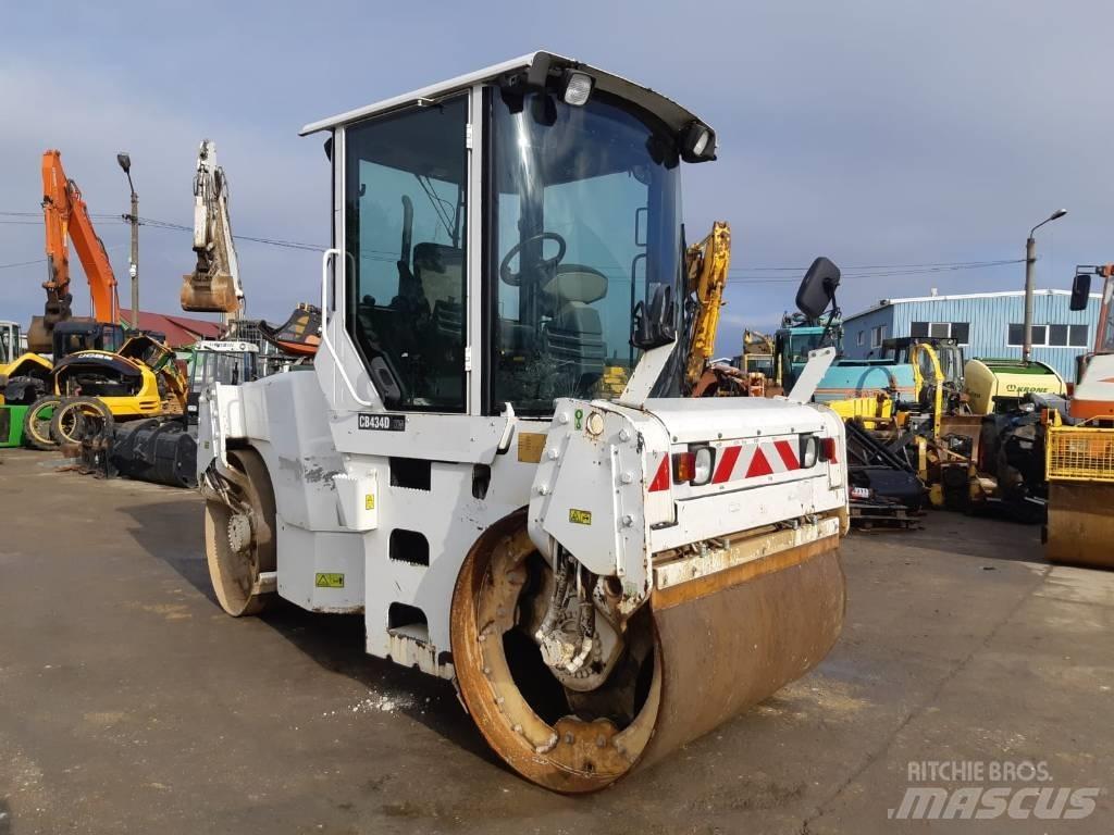 CAT CB 434 D Valjci sa duplim bubnjem