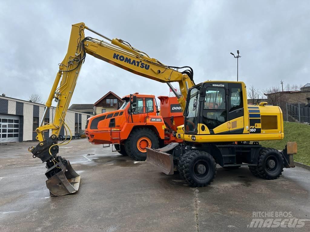 Komatsu PW160-11 Bageri točkaši