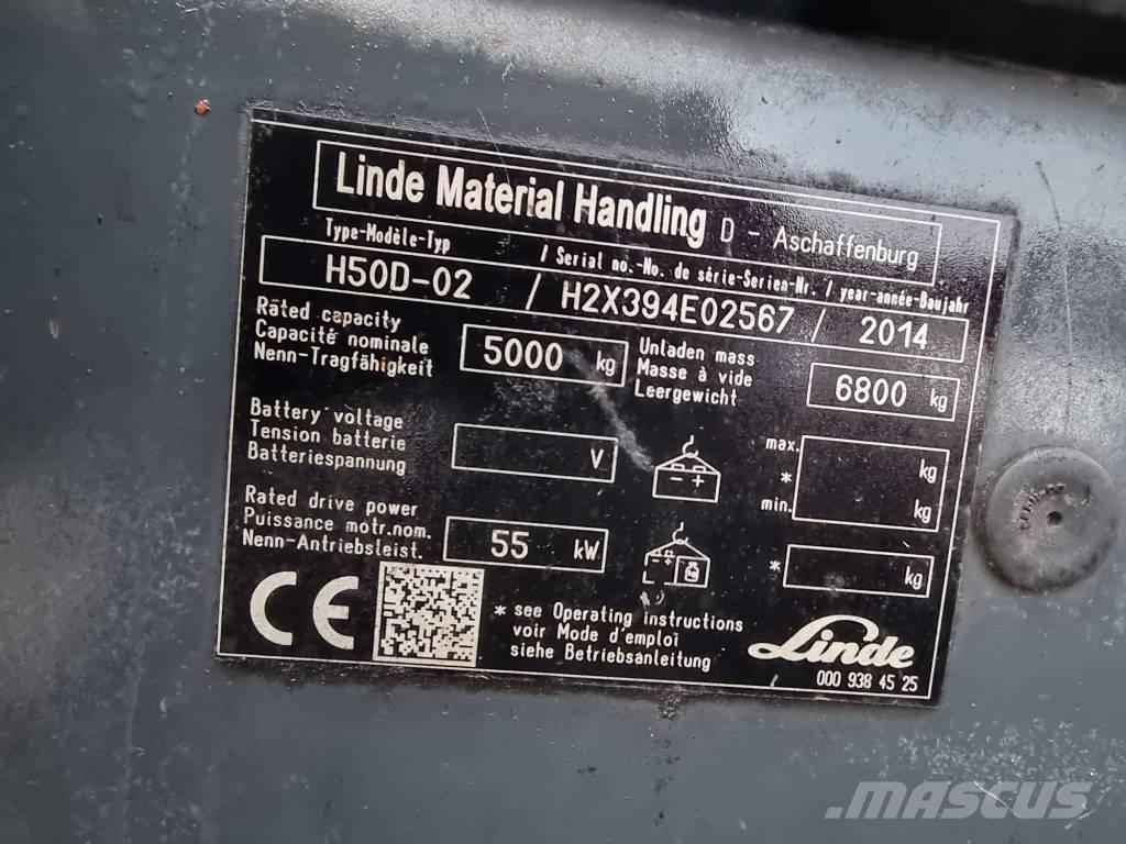 Linde H 50 D Dizelski viljuškari