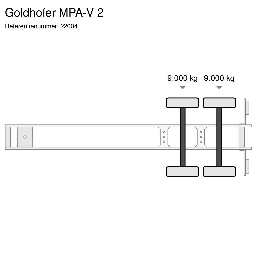 Goldhofer MPA-V 2 Poluprikolice labudice